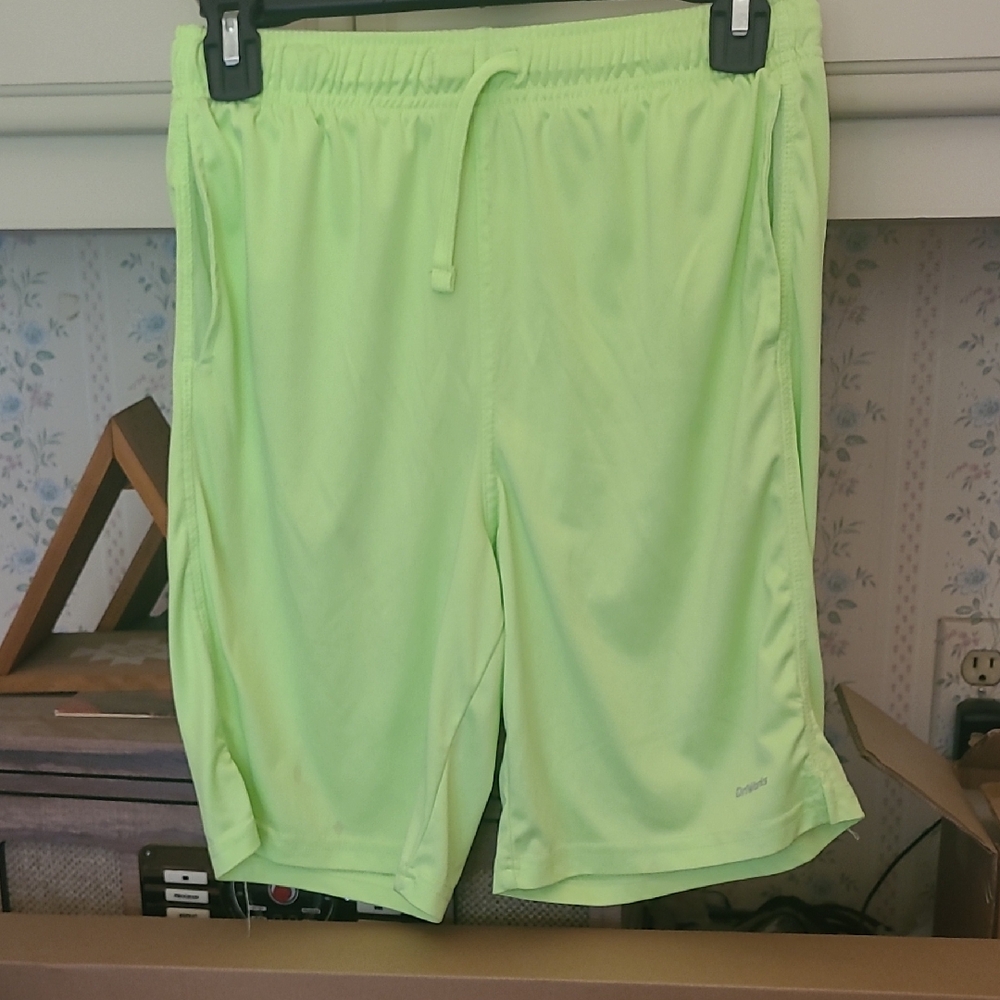 Champion Men's Bright Lime Athletic Shorts